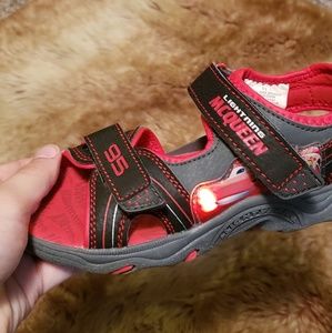 🚗 Cars Light-Up Sandals